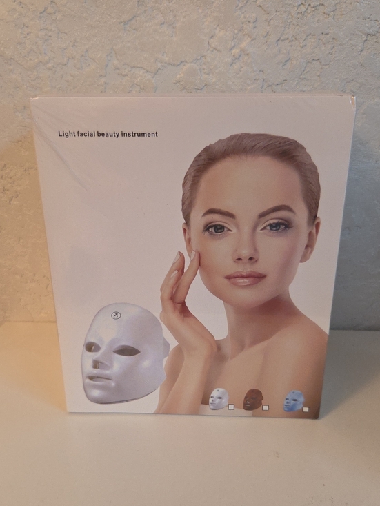 Skinbetter Science Other - White LED Facial Therapy Mask for Home Skin Care